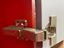 Picture of CREDO Angled Cabinet Hinge 45deg Soft Close
clip on