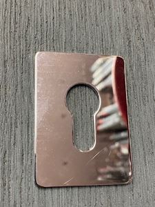 Picture of Large Self Ashesive Escutcheon Chrome Euro