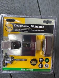 Picture of Yale P89 Chrome Nightlatch
60mm **chrome Case And Cyl**