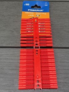 Picture of Rawlplugs Red 67-134
Carded Per 100