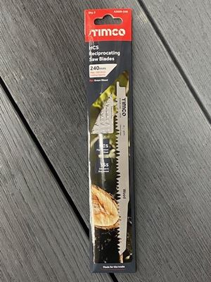 Picture of Straight Cut Sabre Blades for Wood 
A3029-240
PK5