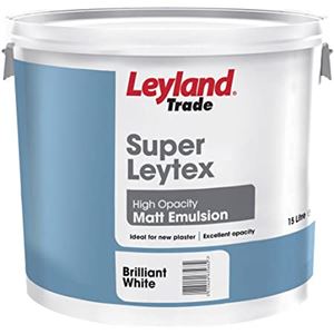 Picture of Leyland Super Leytex Matt
White 15ltr