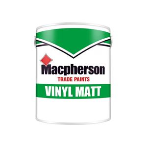 Picture of 5ltr Macpherson Vinyl Matt Brilliant White