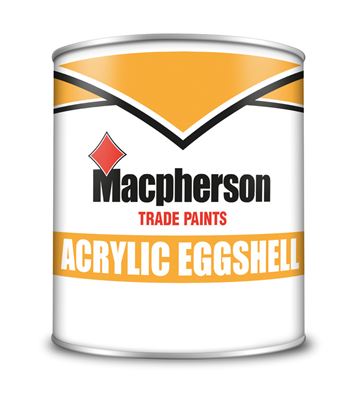 Picture of 1ltr Macphersons Acrylic Eggshell
Brilliant White