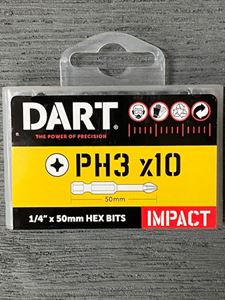 Picture of Dart PH3 50mm Impact Driver Bit pk10
