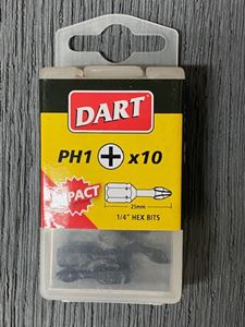 Picture of Dart PH1 Impact Driver Bit - Pk10