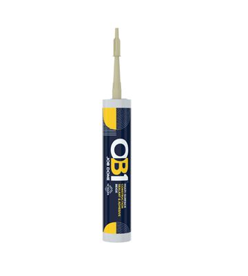 Picture of OB1 Tube Beige 290ml 
multi surface construction sealant & adhesive 