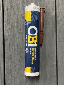 Picture of OB1 Tube Brown 290ml 
multi surface construction sealant & adhesive 