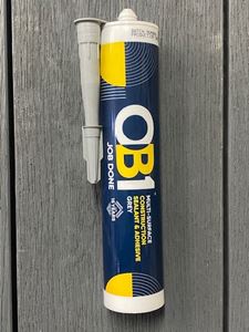 Picture of OB1 Tube Grey
 290ml 
multi surface construction sealant & adhesive 