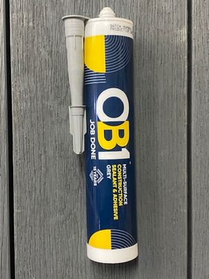 Picture of OB1 Tube Grey
 290ml 
multi surface construction sealant & adhesive 