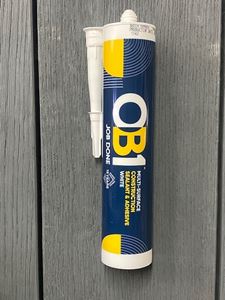 Picture of OB1 Tube White 290ml 
multi surface construction sealant & adhesive 