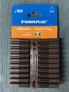 Picture of Rawplug Brown Plug 100