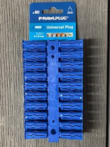 Picture of Rawlplug UNO Plugs Blue (card 80)
4.5-6.0mm