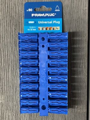 Picture of Rawlplug UNO Plugs Blue (card 80)
4.5-6.0mm
