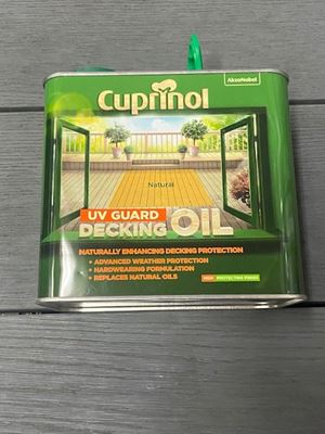 Picture of  Decking Oil Natural Clear 5 litre