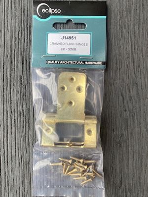Picture of EB 50mm Single Cranked Flush Hinge 