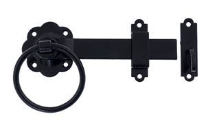 Picture of Gate Latch Set BLK 152mm