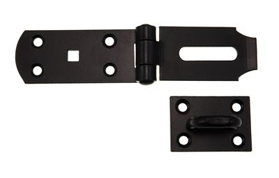 Picture of Hasp & Staple (Heavy Duty) BLK 200mm