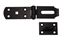 Picture of Hasp & Staple (Heavy Duty) BLK 200mm