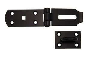 Picture of Hasp & Staple (Heavy Duty) BLK 250mm