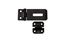 Picture of Hasp & Staple BLK 76mm