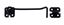 Picture of Cabin Hook BLK 152mm