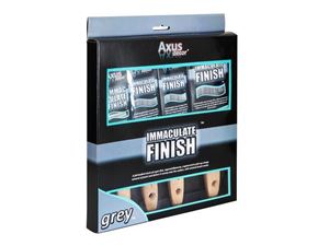 Picture of Axus Grey Immaculate Finish 4pc brush Set
