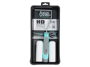 Picture of Axus White HD Foam Mini Roller Kit2 sleeves tray & frame