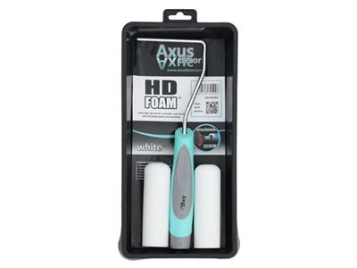 Picture of Axus White HD Foam Mini Roller Kit2 sleeves tray & frame