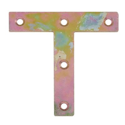 Picture of Tee Plate 100mm ZYP (Pk4)