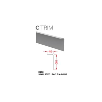 Picture of Cromar Simulated Lead Flashing Trim 3m - C100