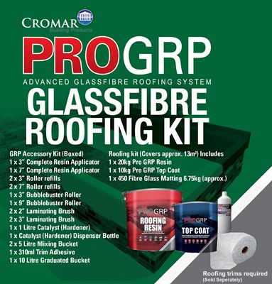 Picture of Cromar GRP 13m2 Kit - Price Includes addittional Cost of 20kg Resin