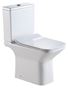 Picture of VERONA Rimless Close Coupled Pan with Closed Sides & Soft Close Seat(with Exposed Inlet)
