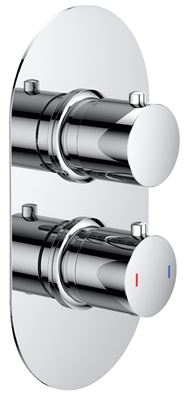 Picture of OHIO Twin Thermostatic Shower Valve with 1 Outlet
