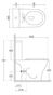 Picture of RIMINI Close Coupled Cistern & Fittings for Open Sided Pan