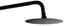 Picture of UTAH Shower Head Fixing Arm Round - Matt Black 350mm