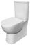 Picture of ESTORIL Rimless Tall Close Coupled Sided Pan & Soft Close Seat
