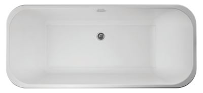 Picture of METROPOLITAN  Freestanding Bath with Pre-Fitted Click-Clack  Waste1700x750mm