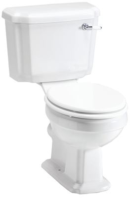 Picture of NOSTALGIC Wooden Soft Close Seat - Gloss White