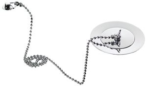 Picture of ASCOT Plug & Chain Basin Waste - ChromeQXW1901