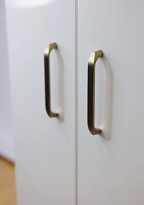 Picture of QLINE Slim D Handle - Brushed Brass Finish