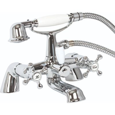 Picture of melrose  Traditional Bath Shower in chrome 14825