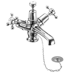 Picture of Burlington Claremont Basin Mixer With Plug &chain110.CL5