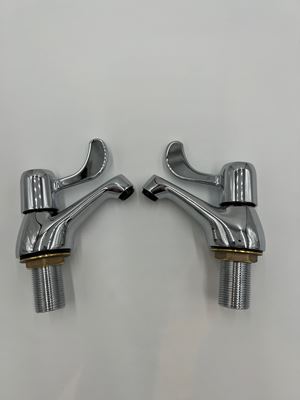 Picture of Vado Lever pillar bath taps