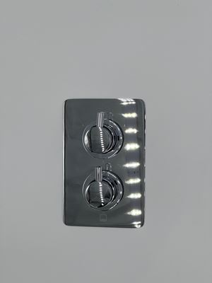 Picture of Vado celsius 1 outlet 2 handle thermoshower valve wall mounted