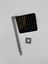 Picture of Vado aquablade 200mm (8") square easy cleanclean slimline shower head with shower arm