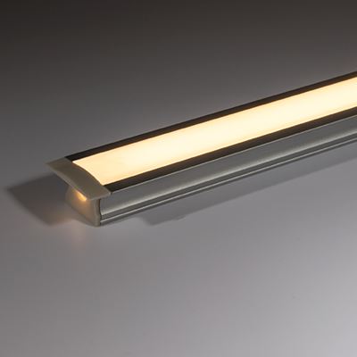 Picture of 25X14  DEEP RECESSED  ALUMINIUM PROFILE C/W OPAL DIFFUSER2 METRE