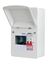 Picture of FUSEBOX 4WAY USEABLE C/W 100A MAIN SWITCHCONSUMER UNIT