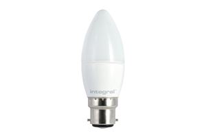 Picture of LED CANDLE BC 5.6W DIMMABLE 2700K WARM WHITEFROSTED  470LMINTEGRAL