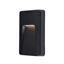 Picture of SEVERUS CCT IP65 BLACK WALL LIGHT VERTICAL 2.8W3000/4000/6500 COLOUR ADJUSTABLE